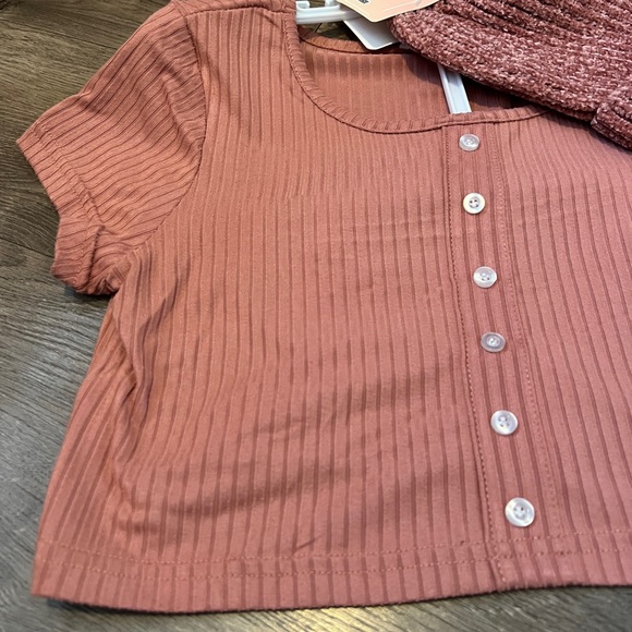 Kenzie Crop Top & Matching Hat Size 14 New - Picture 2 of 4